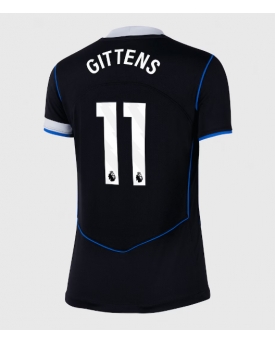 Billige Fotballdrakt Chelsea Jamie Gittens #11 Replika Tredjedrakt Dame 2025-26 Kortermet Billige Fotballdrakt Chelsea Jamie Gittens #11 Replika Tredjedrakt Dame 2025-26 Kortermet
